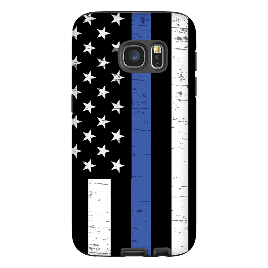 Thin Blue Line Phone Cases