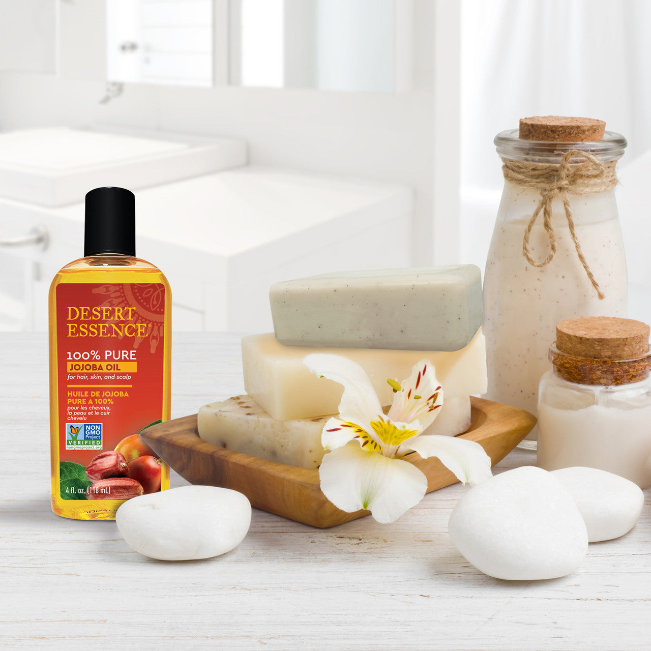 Desert Essence Jojoba Oil 100% Pure (1x4 Oz)