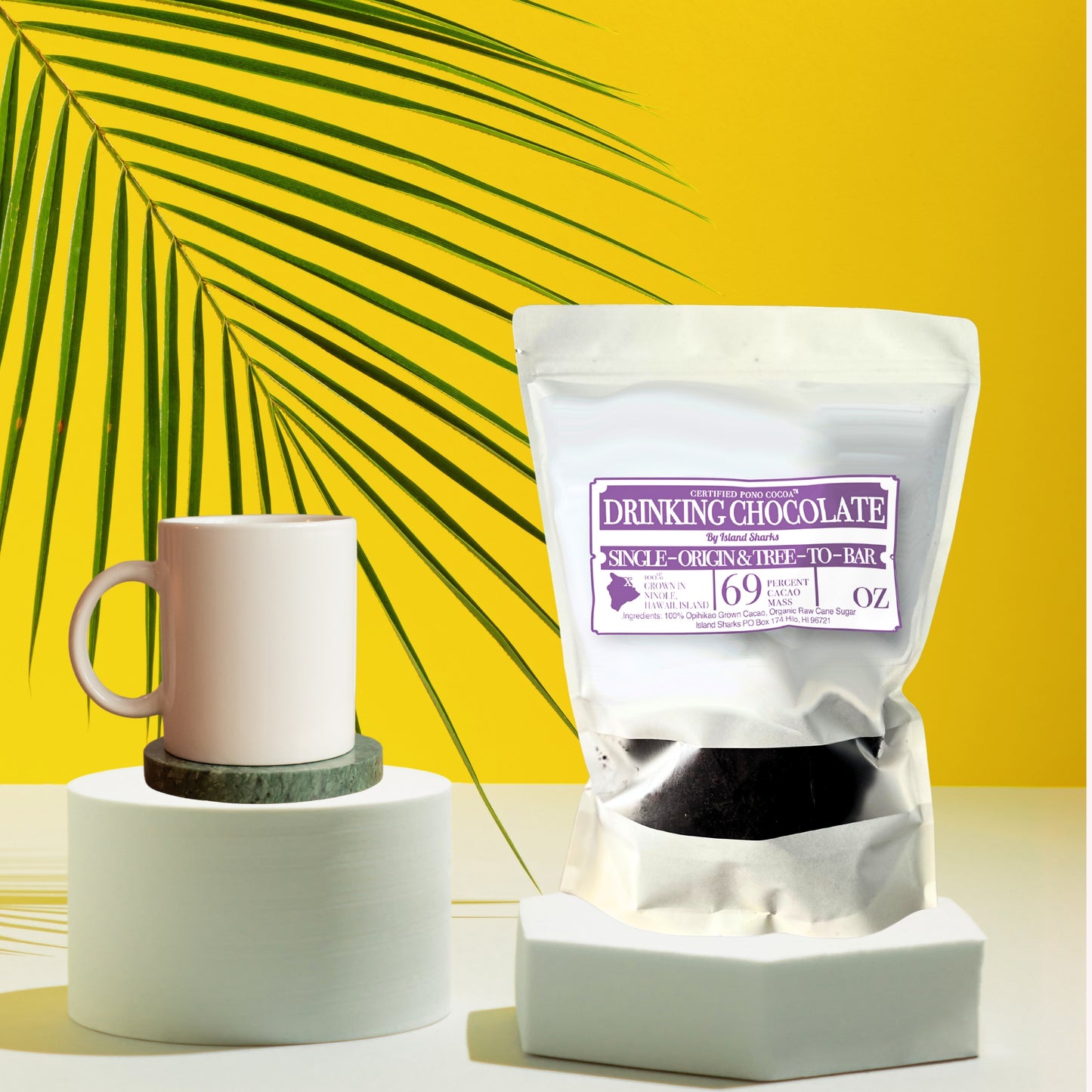 Hawaii Drinking Chocolate 92% or 69%