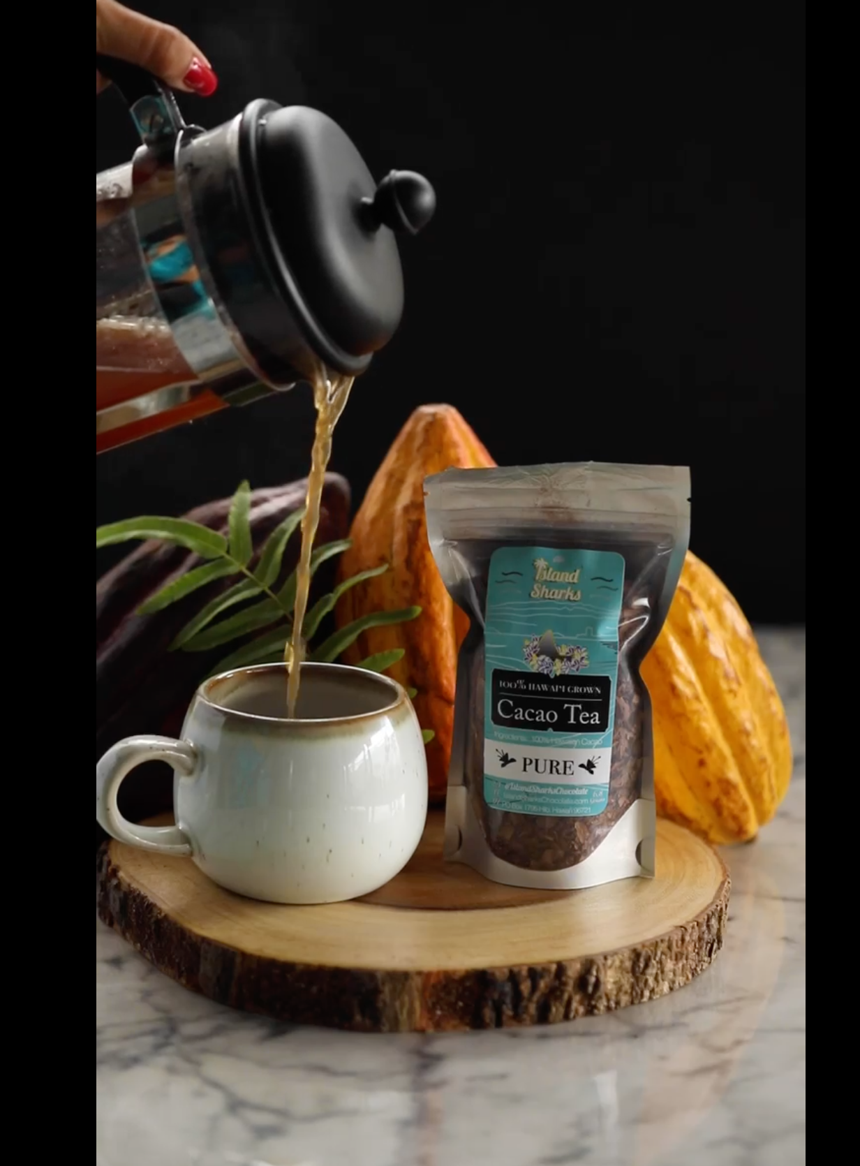 Wholesale Hawaiian Mamaki Cacao Tea (Bulk)