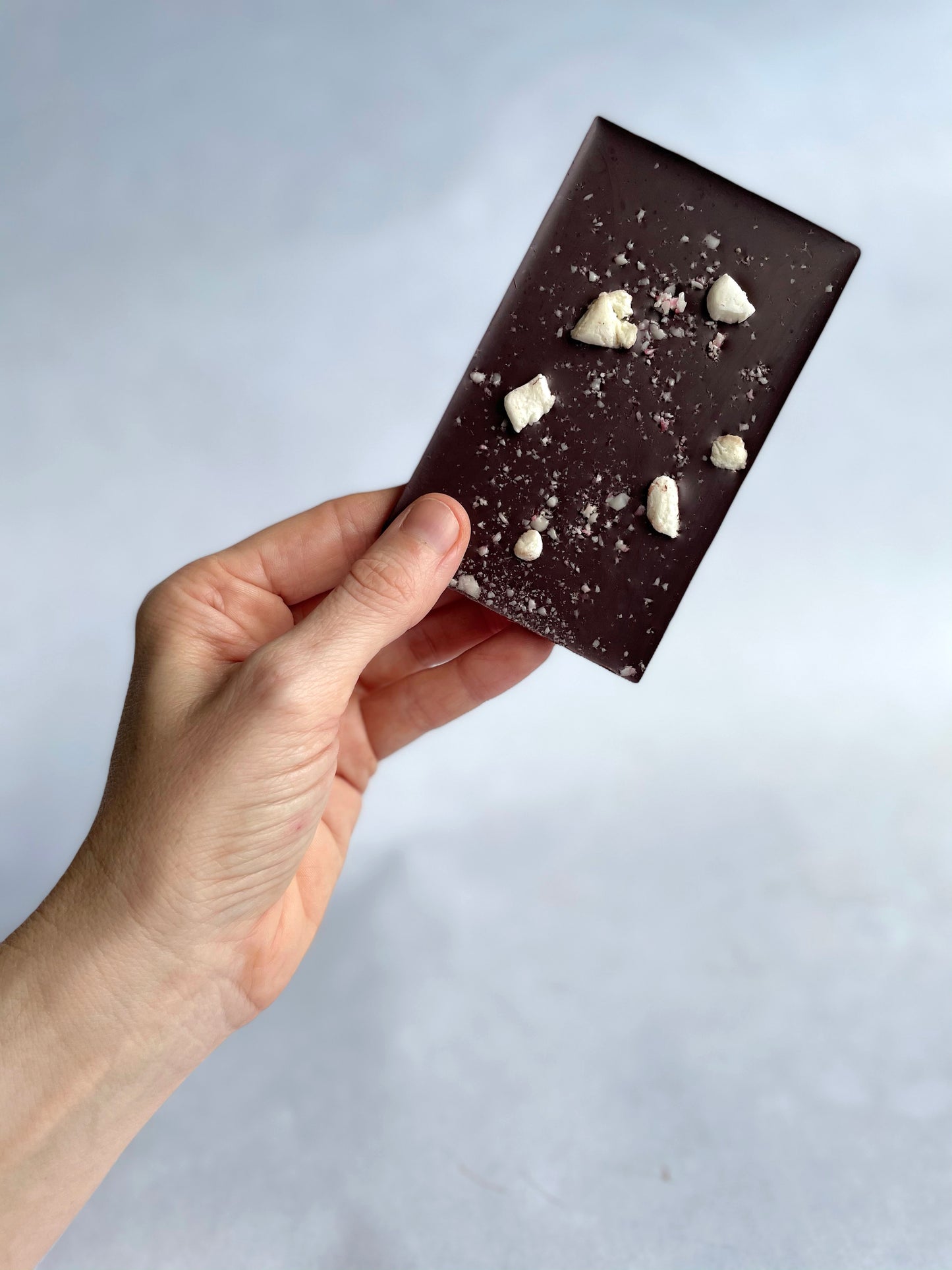 Vegan Peppermint Candycane and Marshmallow Bar