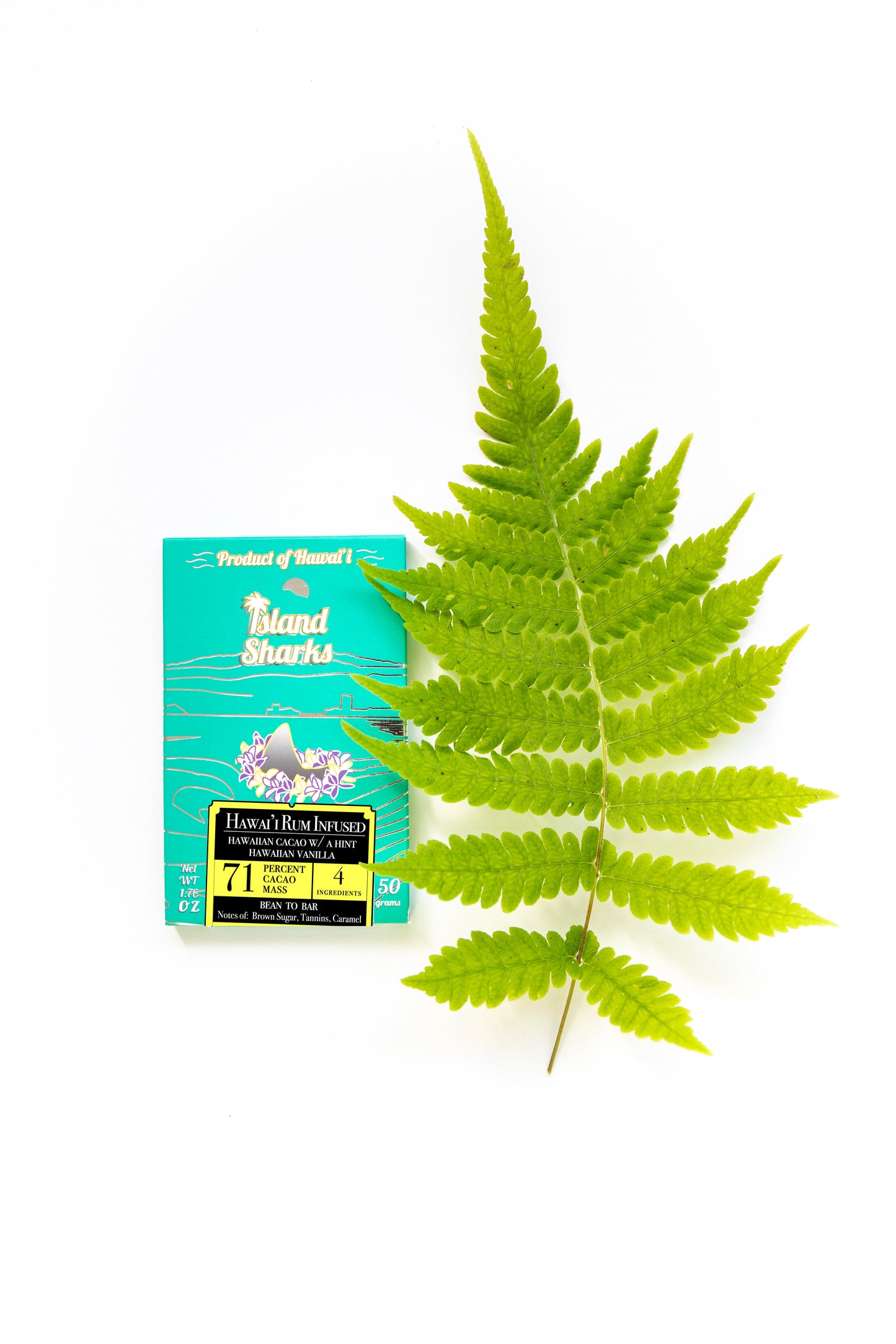 Kuleana Rum 71% Hawaiian Cacao Dark Chocolate with Hawaiian Vanilla