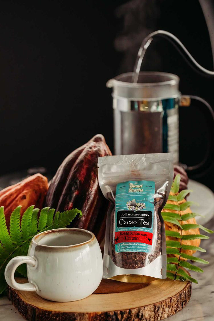 Wholesale Hawaiian Cinnamon Cacao Tea w/ Reishi (bulk)