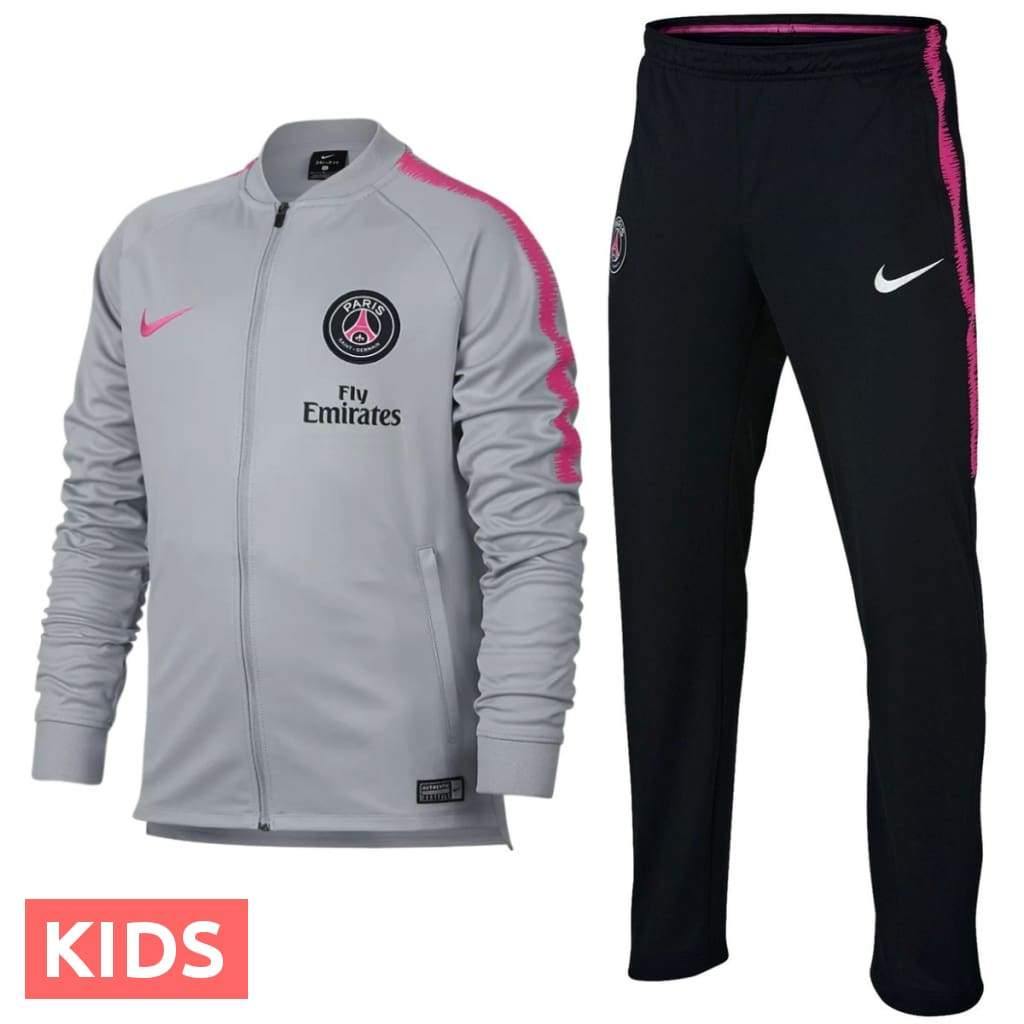 Kids - Paris Saint Germain presentation soccer tracksuit 2018/19 - Nike
