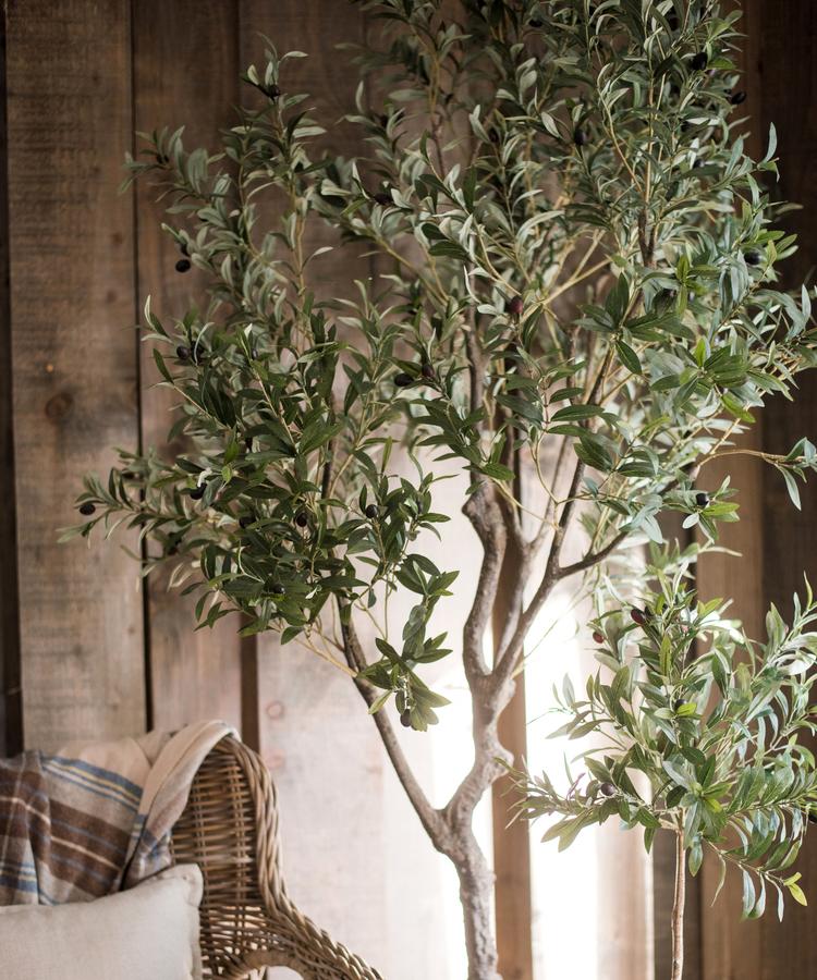 Tall Artificial Olive Tree 94"
