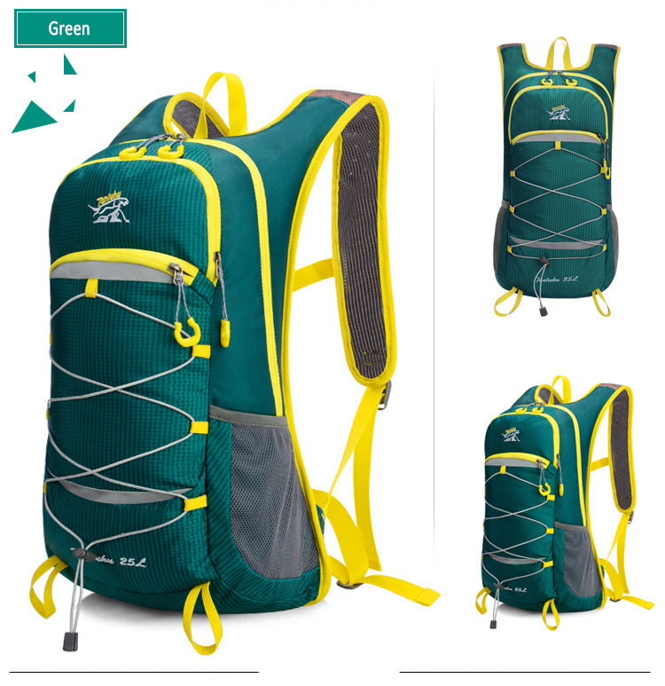 25L Hiking & Cycling with 2L Waterproof Backpacks