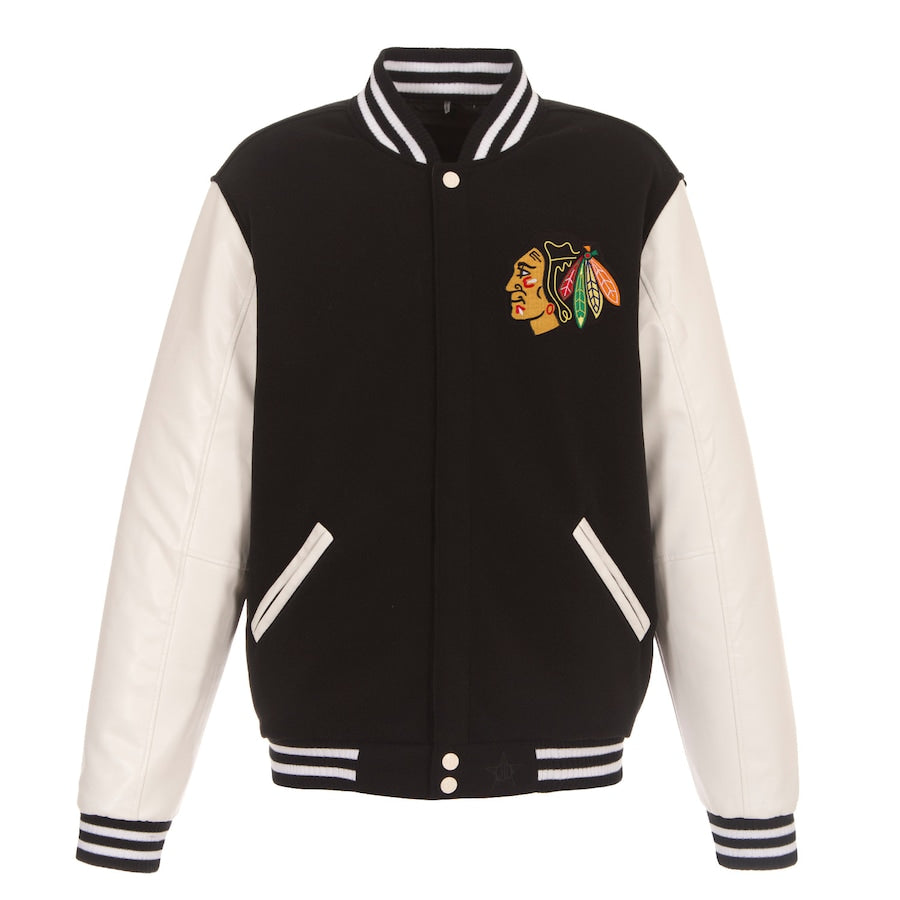 Chicago Blackhawks Reversible Varsity Jacket
