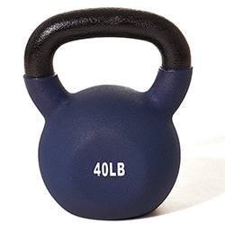 Champion Barbell Vinyl Coated Kettlebell (40lb)