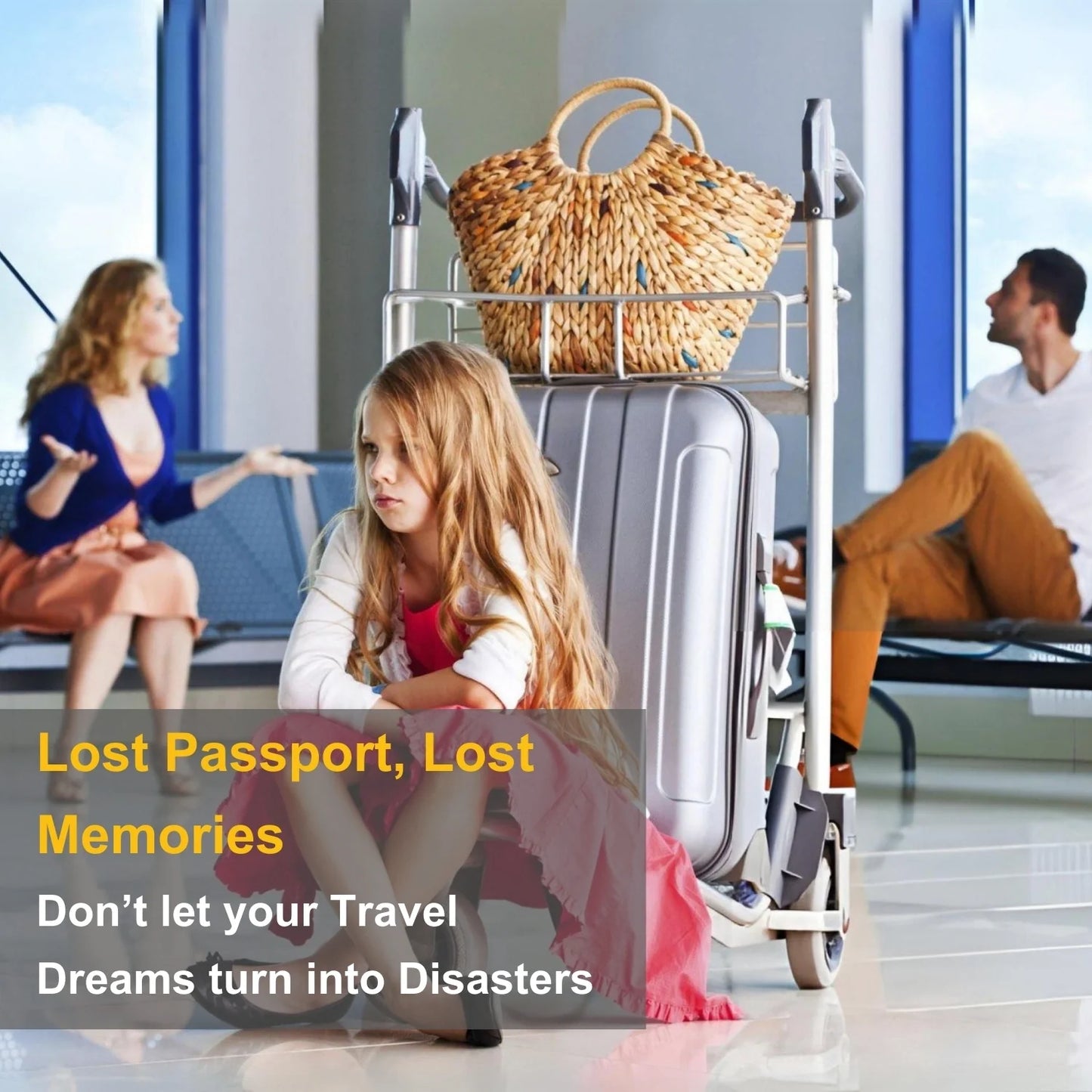 Dolphin Smart Leather Passport Tracker